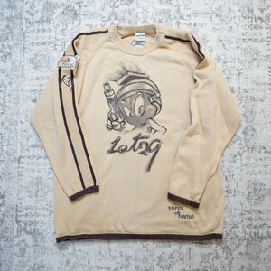 Vintage Y2K Lot29 Marvin the Martian Oversized Knit Sweater – Men’s XXXL - RARE